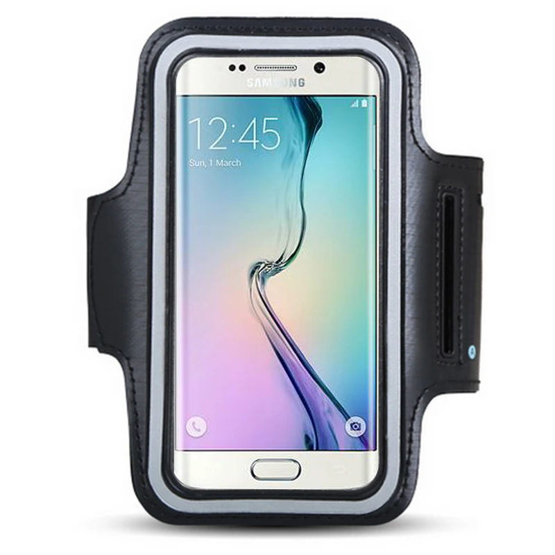 Running Sports Waterproof Armbands Case Designed For Samsung Galaxy S7 S7 Edge S6 Edge Plus S5 S4 S3 Mini Mobile Phone Armband 