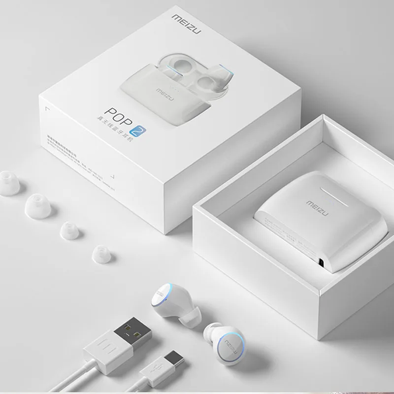 Origin Meizu POP2 TW50 двойные беспроводные наушники Bluetooth 5 0 спортивные в ухо мини