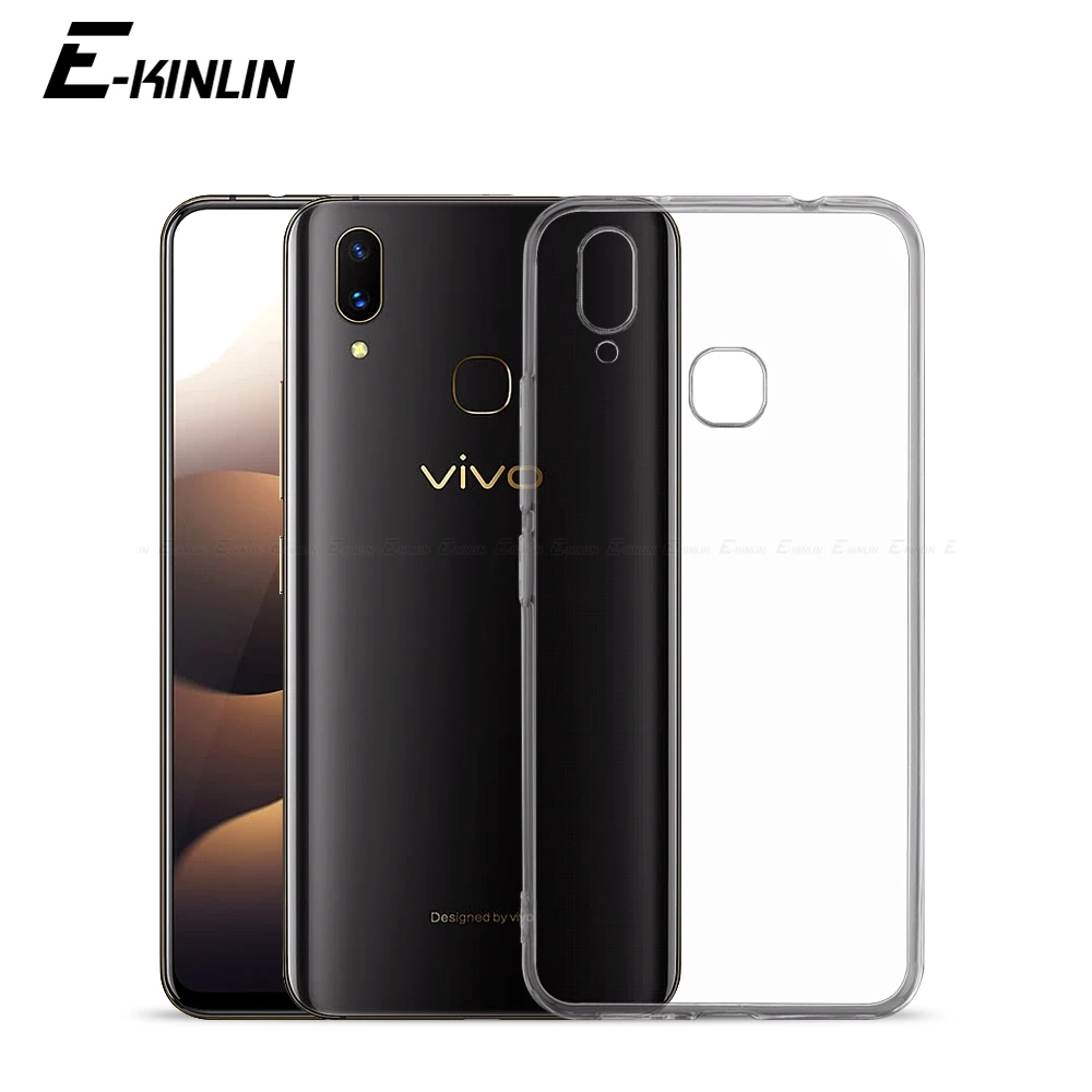 Ультратонкий прозрачный силиконовый чехол для vivo iQOO Neo3 Neo X50 Lite Z1x X23 X21 X21i X30 X20 UD Plus 3