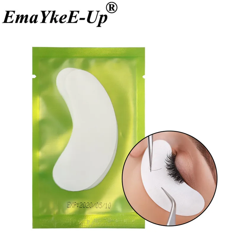 50 Pairs Eyelashes Under Eye Pads Grafted Eyelash Extension Paper Eye Patches Wraps Lash Sticker Beauty Makeup Tools             (3)