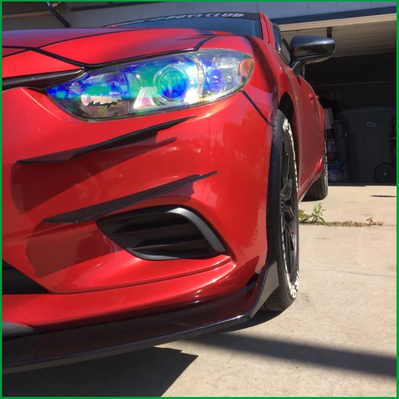 Нижняя решетка для бампера переднего Mazda 6 M6 Atenza 2014 2017 комплект защиты корпуса