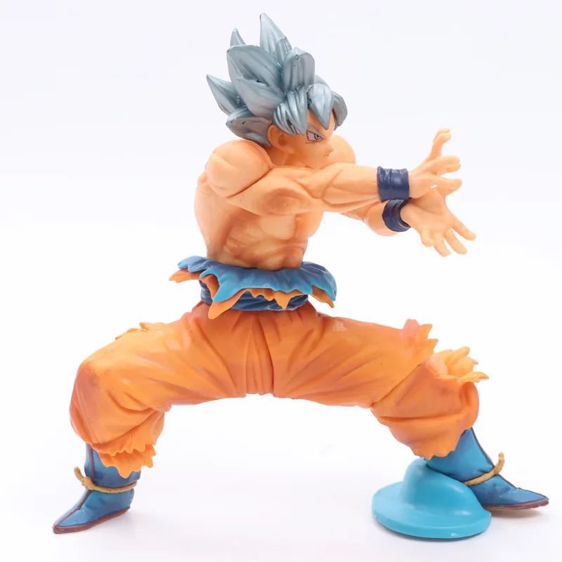 Dragon Ball Z Super Saiyan Goku серебряный стиль волос бомба волна фигурка DBZ Goku памятная Коллекционная модель игрушки 16 см