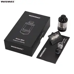 100% Оригинальный wismec Amor мини-танк 2 мл емкость топ-наполнение дизайн распылитель