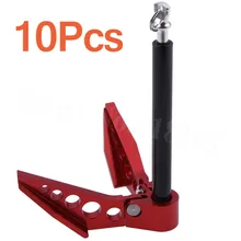10 шт./лот металлическая складная лебедка якорь земли для 1/10 RC Рок Гусеничный альпинистский автомобиль Декор Запчасти