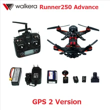 F16181 Walkera Runner 250 Advance with 1080P Camera Racer RC Drone Quadcopter RTF with DEVO 7 / OSD / Camera GPS 2 Version