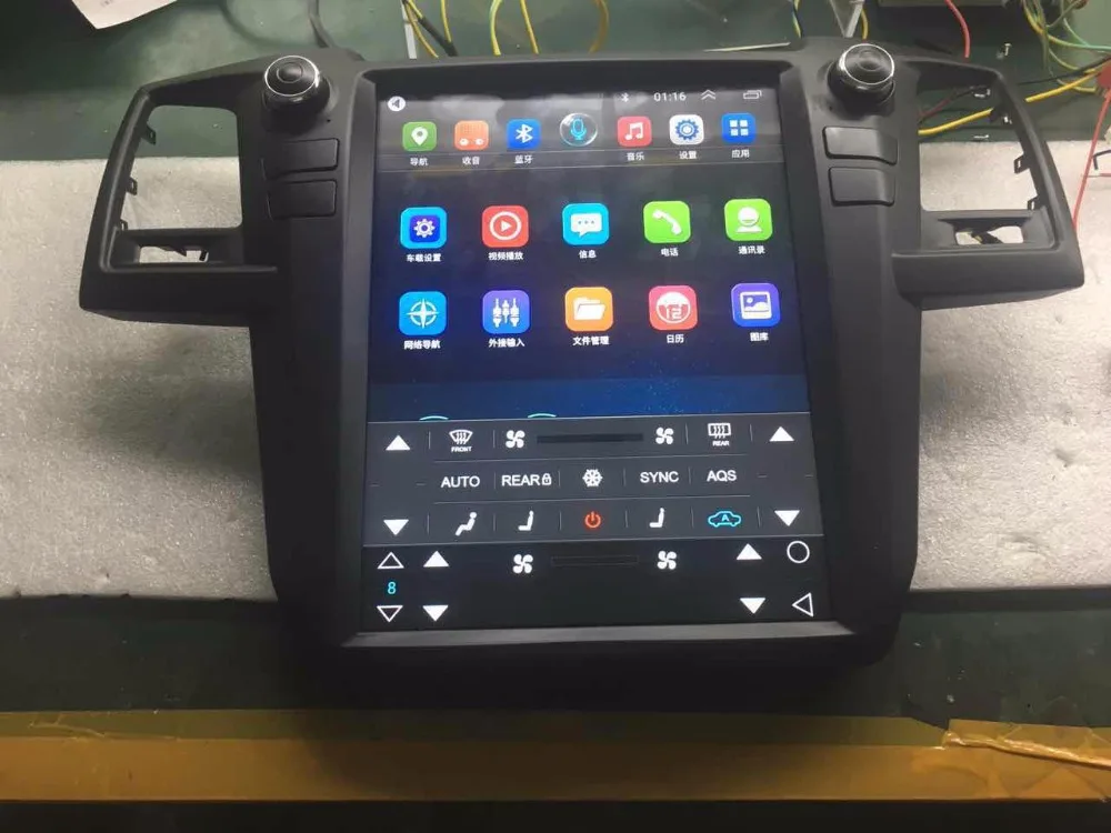 12," Тесла вертикальный экран четырехъядерный android 6,0 Автомобильный ПК-плеер для 2005- Toyota Fortuner SUV gps Навигация стерео BT AUX
