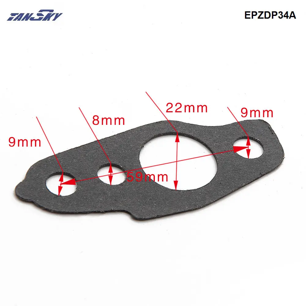 Epman EPZDP34A 10pcs Turbo Oil Gasket for Toyota CT9 CT12 CT20 CT26 Oil