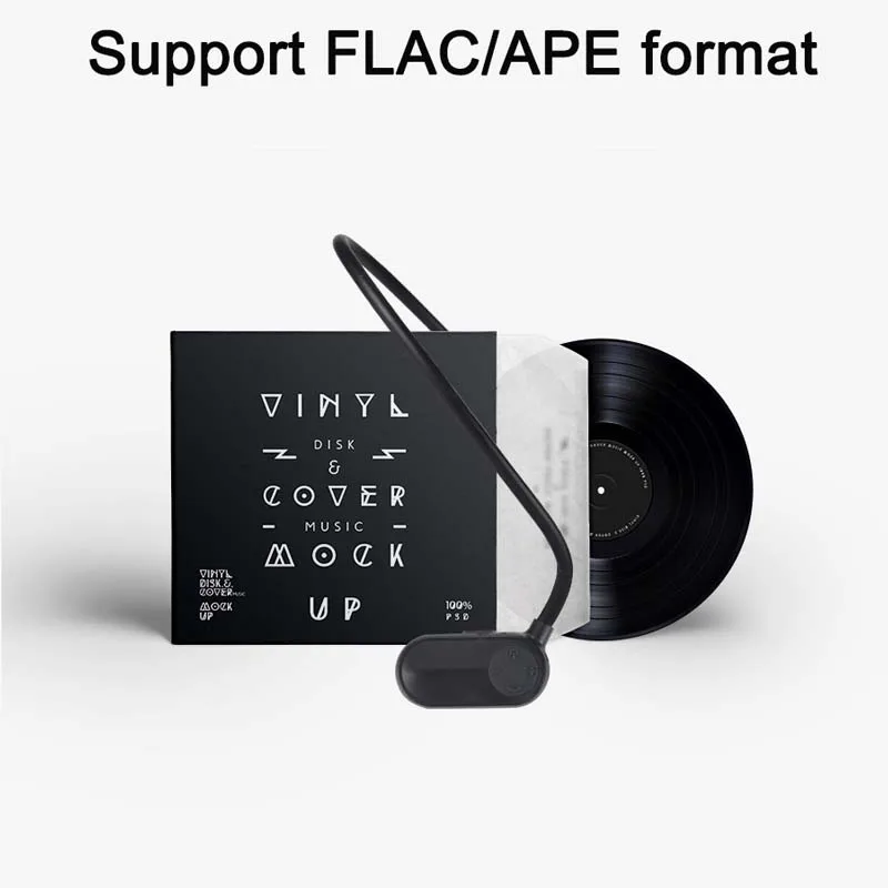 Volemer V30 костной проводимости HIFI MP3 плеер APT X + IP8 водонепроницаемый плавательный