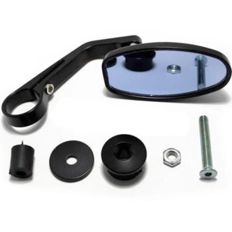 Ting Ao Motorcycle 7/8"Handlebar Bar End Rear View Mirrors For Cafe racer Street Speed Triple Dossy