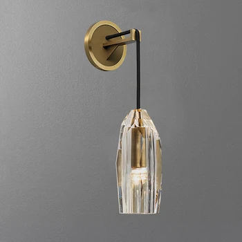 

Postmodern retro style creative Nordic LED wall lamp Postgraduate retro style creative Nordic wall light Black Golden