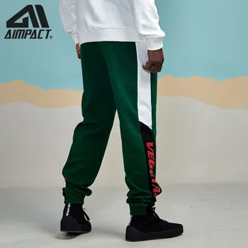 

Aimpact 2019 New Fashion Jogging Pants for Men Cotton Hip Hop Hipster Joggers Male Casual Tracksuit College Sweatpants AM5045