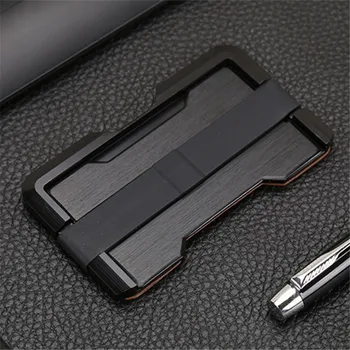 

BISI GORO 2020 Card Wallet Aluminum Alloy Business Credit Card Holder Metal Men and Women High Quality Multifunctional Wallets