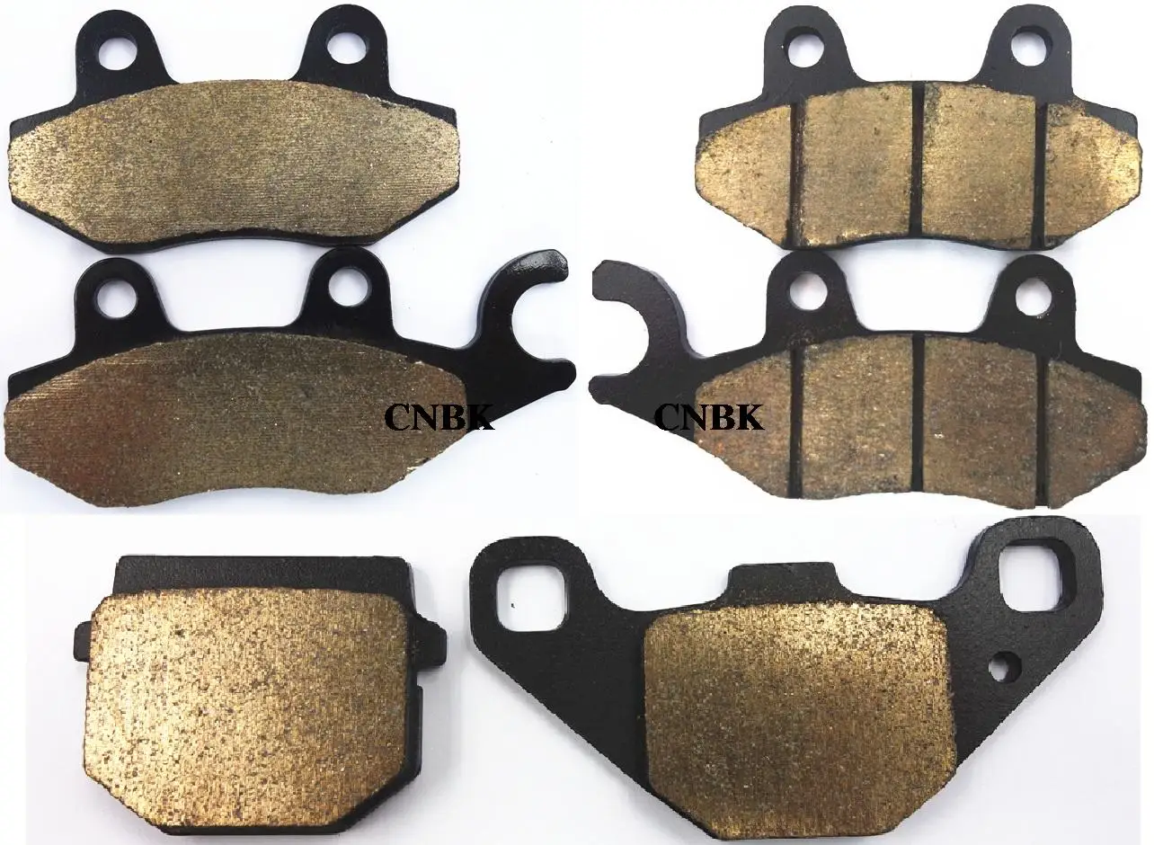 Набор тормозных колодок для KEEWAY Silverblade 125/250 2013-2015 передняя левая и правая + задняя |