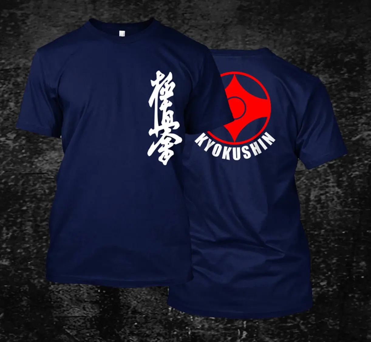 Свободная черная футболка Homme Tees Kyokushin Karate Masutatsu Oyama Karate Japan-Custom's t-shirt футболка с принтом Мужская