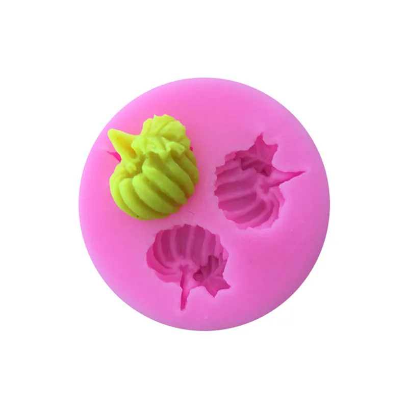 

TTLIFE Pumpkin Eggplant Corn Silicone Mold Vegetables Fondant Cake Decorating Tools Chocolate Sugar Craft Dessert Baking Moulds