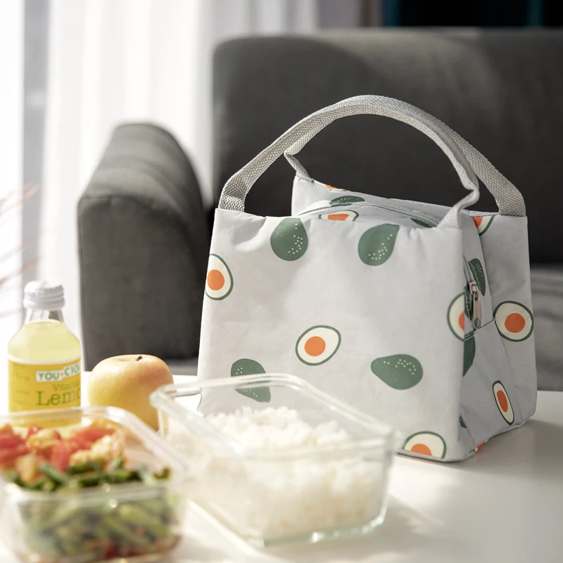 

Thickened Oxford Cloth Food Bag Portable Waterproof Insulated Lunch Bag