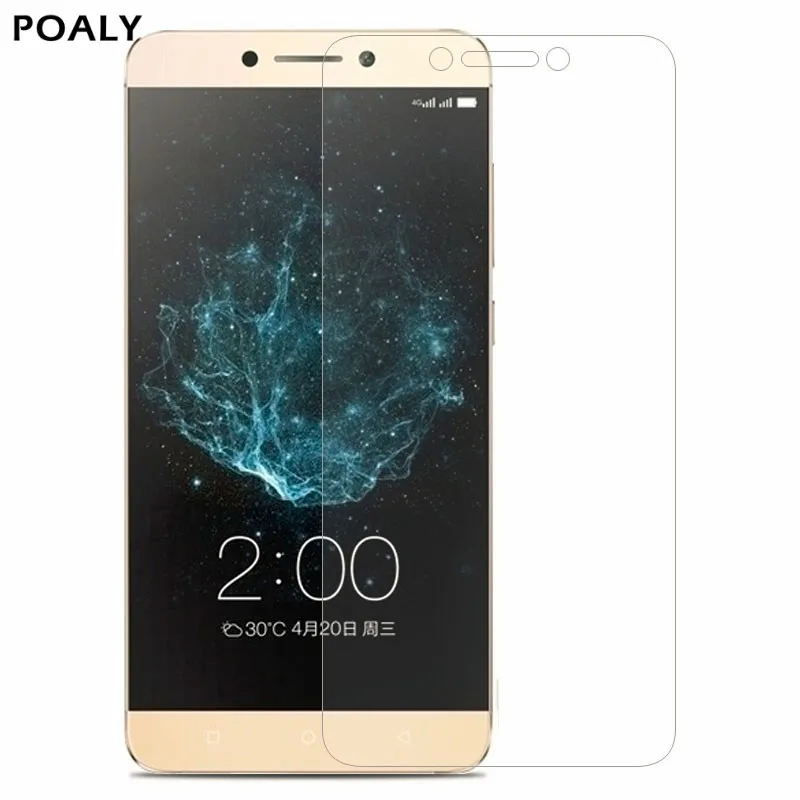 

(POALY) For Letv Le Eco le 2 0.26mm 2.5D Anti Shatter Tempered Glass For Letv LeEco le 2 Screen Protector Film