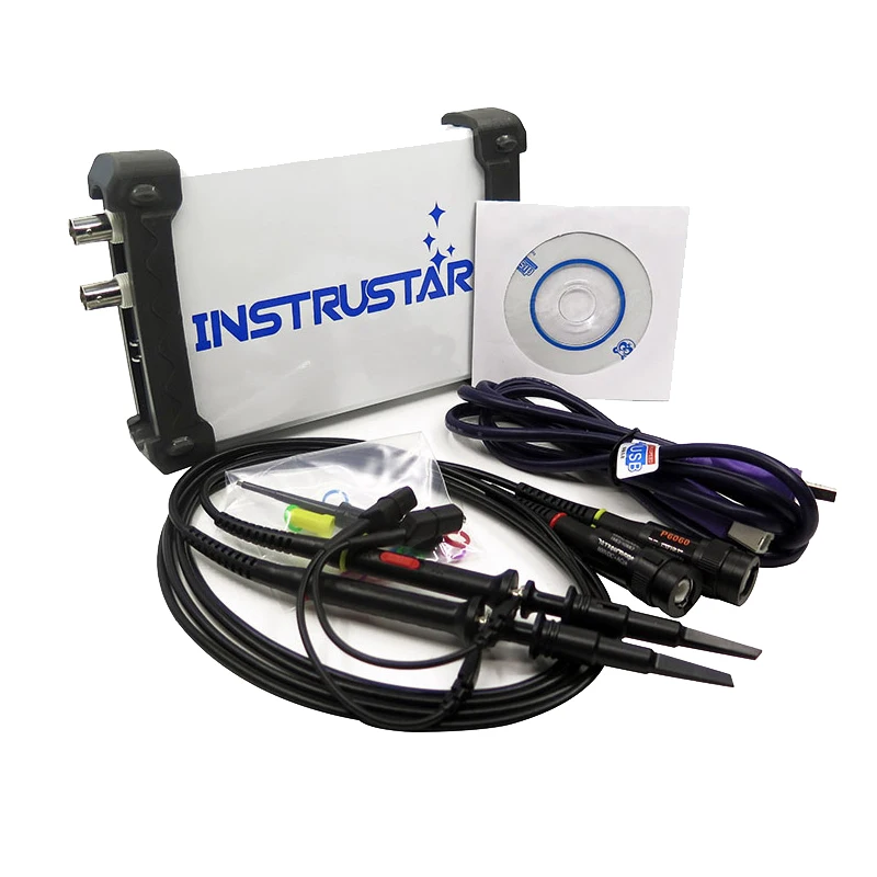 

ISDS210A PC-Based USB Portable digital Oscilloscope 2 Channels 40M 100MS/s FFT Analyzer Free shipping