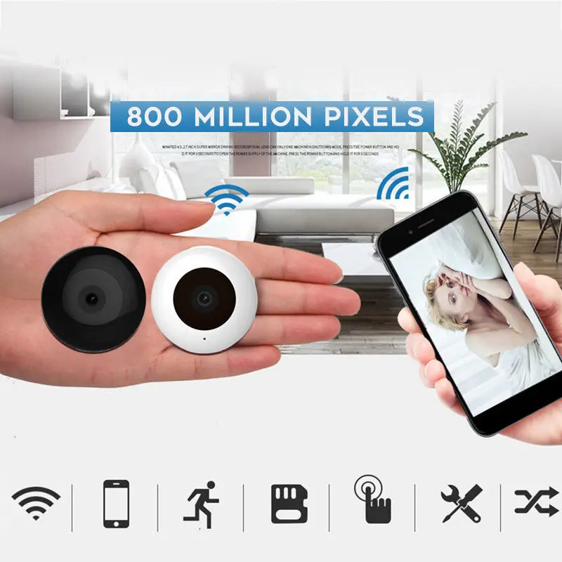 Cookycam HD 720P Мини Wi Fi IP камера с питанием от аккумулятора беспроводная