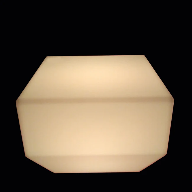 L40*W40cm Led Illuminated Lighting Bar Stool Cube Chair SK-LF35K with 24 keys remote control from Skybess free shipping 1pc