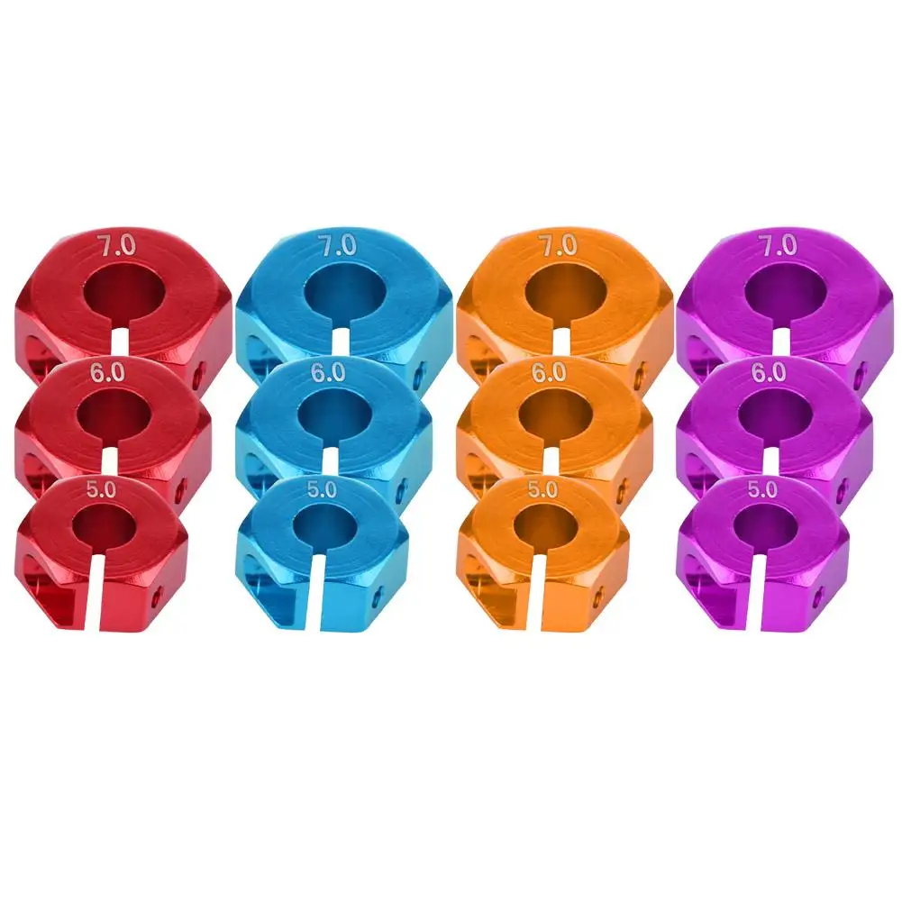 

12mm Universal Wheel Hex Hub Adapter for HSP Sakura 1/10 Scale RC Car RC Toy Commonly Used Accessories Parts