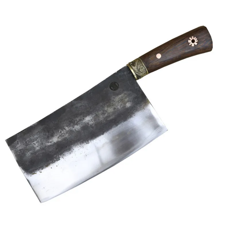 

Deng knife High-grade handmade forged blade carbon steel kitchen knife Chinese chef knife vegetable cleaver kitchen knives