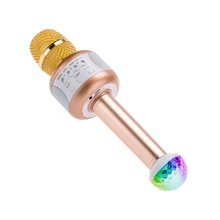 Karaoke Microphone Wireless Bluetooth Speaker Handheld Music Player KTV Singing Support IOS Android with Disco