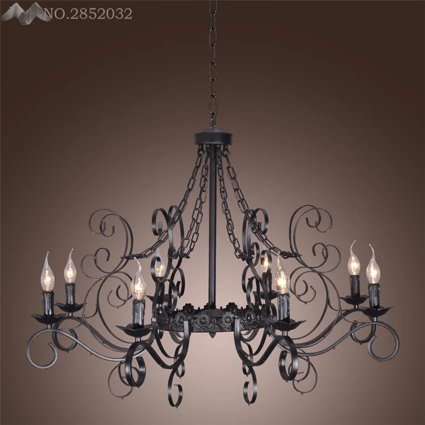 

(LFH)2017New Modern Nordic Retro Chandelier Edison Bulb Light Vintage Loft Antique Adjustable DIY Art Pendant Lamp Home Lighting