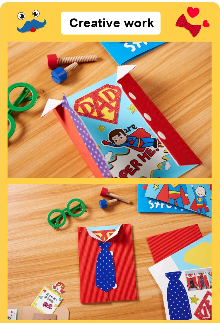 Поделки для творчества игрушки для детского сада много поздравительных Самодельные открытки Детские развивающие игрушки для детей