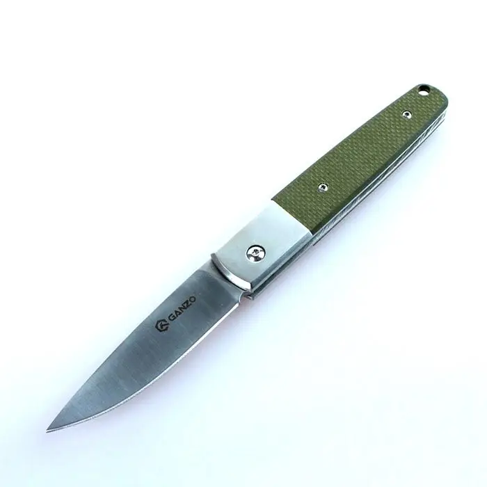 Ganzo G721(G7211 G7212) нож 440C Лезвие Тактический складной нож для выживания кемпинга инструмент EDC карманный нож инструмент для охоты, уличный - Цвет: G7211-GR