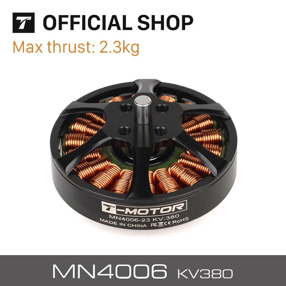 2PCS/SET T-motor Tiger Motor Professional Antigravity motor M4006 380KV - 2pcs/set For UAV RC Drones Copter Rotors Multi-rotor | Игрушки и