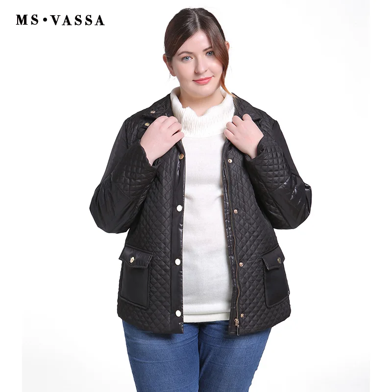 2017 New women jacket Spring ladies fashion quilt size