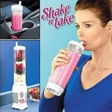 Shake N Take Juice Machine Multifunctional Mini Electricity Juicer Pocket Sports Bottle Blender