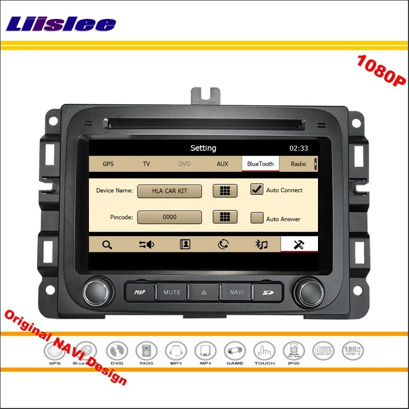 Excellent Liislee For Dodge RAM 1500 2014~2016 Stereo Radio CD DVD Player GPS NAVI Navigation 1080P HD Screen System Original NAVI Design 3 Excellent Liislee For Dodge RAM 1500 2014~2016 Stereo Radio CD DVD Player GPS NAVI Navigation 1080P HD Screen System Original NAVI Design 3