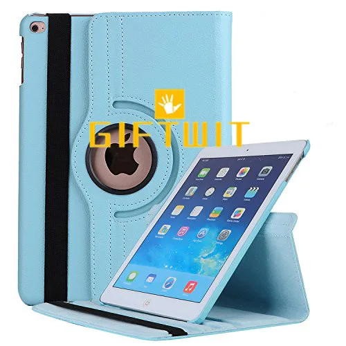 

For iPad Pro 9.7 inch Case, 360 Rotating Smart Stand Case Cover with Auto Sleep Wake Multi-Angle Viewing