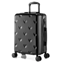 Graspdream 20 24 дюймов бренд прокатки дорожные сумки с колесиками и дорожные сумки для переноски на руку чемодан на колёсиках 4 вращающийся Спиннер прекрасный Чемодан