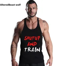 Топы для бодибилдинга, мужские майки с буквенным принтом, майка для тренировок, майка без рукавов, майка для фитнеса, мужская майка для тренажерного зала, хлопковый жилет, Стрингер Топы