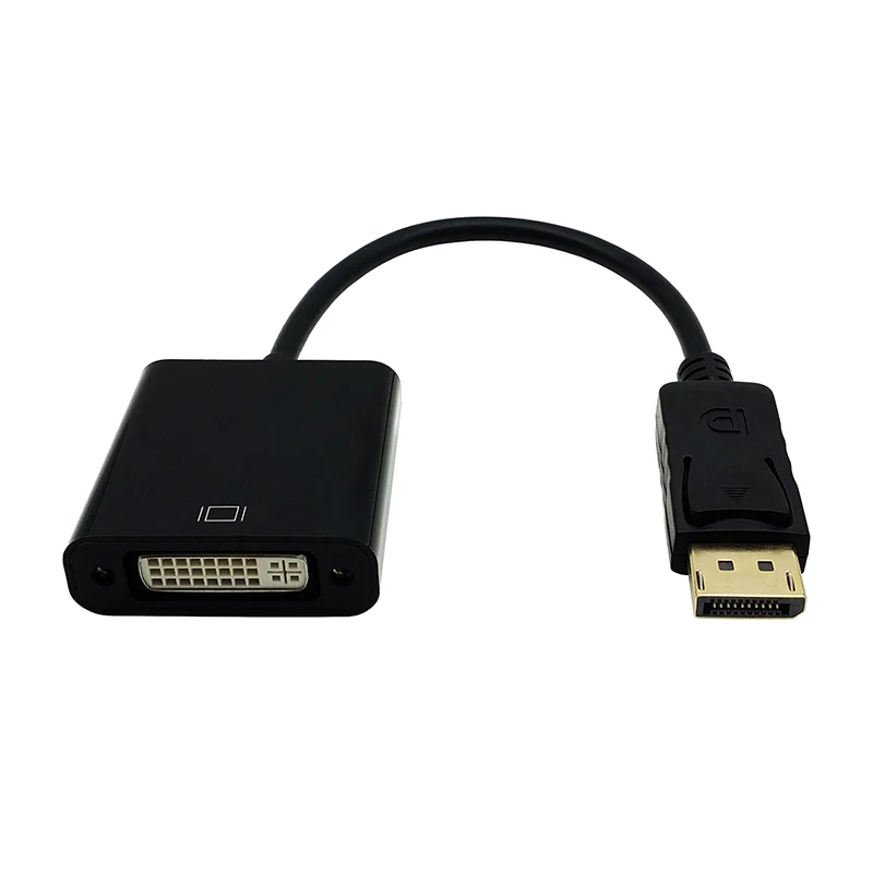 

Display Port to DVI Cable Male to Female DisplayPort DP to DVI Connection Adapter 1080P for Monitor Projector Displays