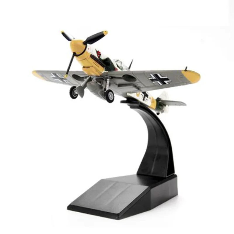 1/72 масштаб классический BF-109 реактивный истребитель второй мировой войны самолет армейский истребитель самолет модели игрушки для взрослых детей игрушки военные
