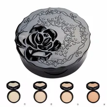 6 цветов косметика для контроля жирности консилер палитра maquiagem сухая спрессованная пудра бронзаторы отбеливающая пудра для лица набор стойкий