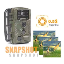 HC800A 16MP 1080P HD видео охотничья камера ночного видения 42 светодиода ИК Trail Cam Trap Дикая камера s#625