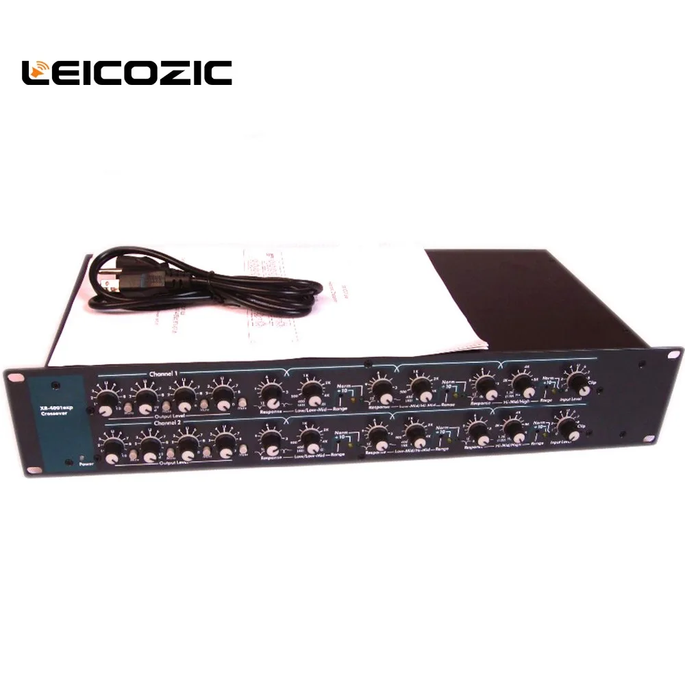Leicozic аудио Кроссоверы XR-4001 Профессиональный динамик управление loundspeaker управление электрические Кроссоверы pro звуковая система
