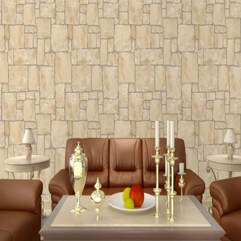 

Free Shipping High grade club entrance imitation marble characteristics imitation stone living room TV backdrop wallpaper
