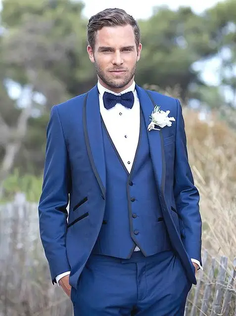 2017 Latest Coat Pant Designs Navy Blue Wedding Suit For Men Custom 2017 Latest Coat Pant Designs Navy Blue Wedding Suit For Men Custom Made Suits Clic Tuxedo
