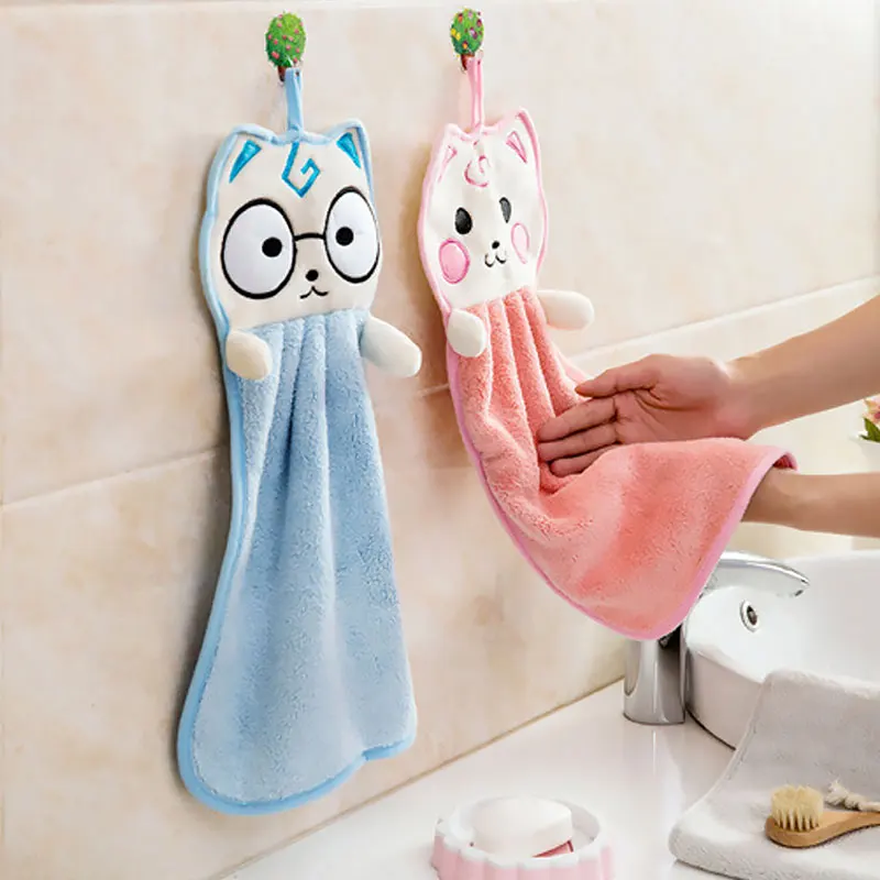 

Herbabe Baby Hand Towel Cartoon Cute Kids Saliva Face Towel Newborn Infant Baby Bath Towels Absorbent Kitchen Wipes Washcloths