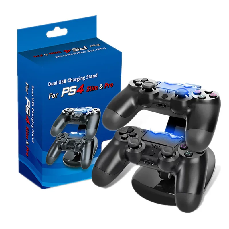 

PS4 controller Charging Stand For PS4 / PS4 Slim / PS4 Pro Controller Charger PS4 Charging Stand for PlayStation 4 gamepad