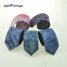 CHCUM Silk Jacquared Paisley Neck Tie Classical Business Ties For Men 2017 Dress Collocation For Wedding Party Tie Brand
