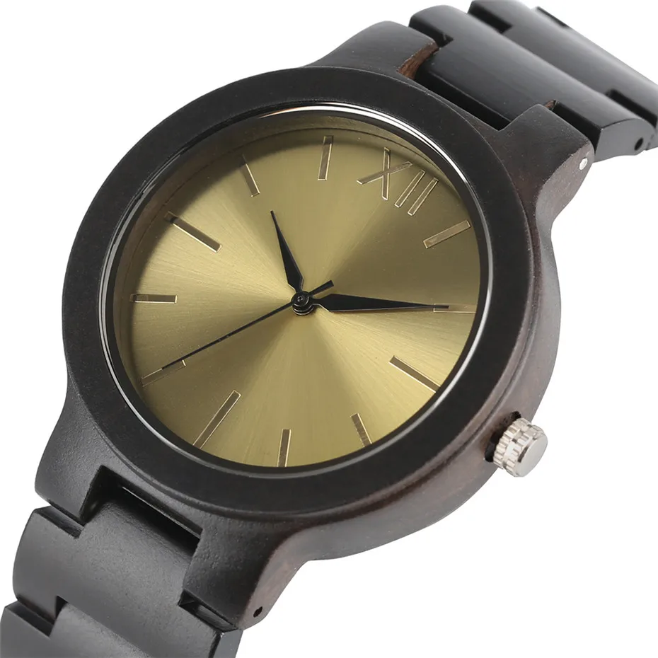 Full wooden classic watch men14