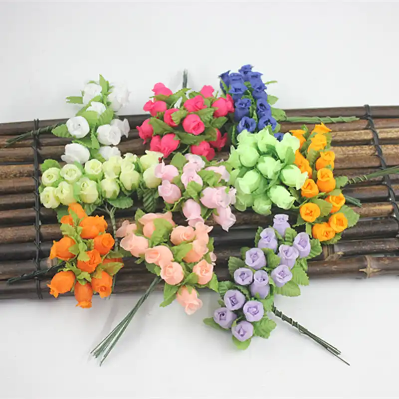 1 pcs romã rose bouquet simulação flor de seda bouquet da noiva do casamento do vintage