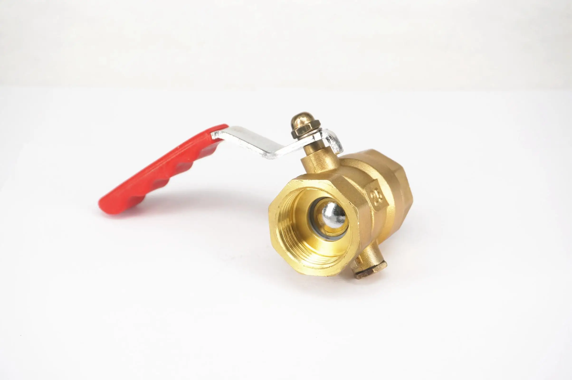 Термометрический латунный шаровой клапан с одинаковой резьбой " BSP PN 1,6 Mpa 229 PSI для воды, газа, масла